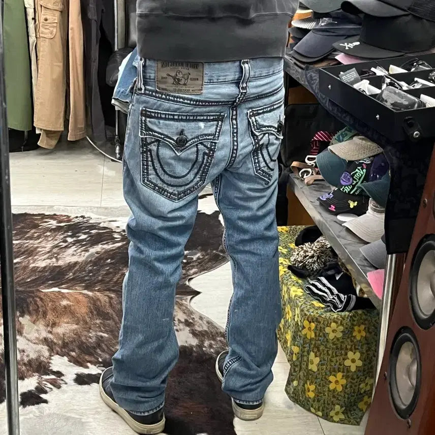 [BUNJANG] True Religion Ricky Big QT Bootcut Denim (29) / 트루릴리젼 리키 빅 QT 부츠컷 데님(29)