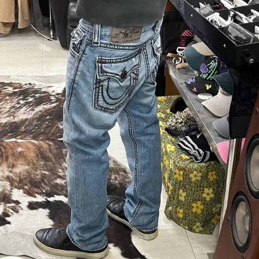 [BUNJANG] True Religion Ricky Big QT Bootcut Denim (29) / 트루릴리젼 리키 빅 QT 부츠컷 데님(29)