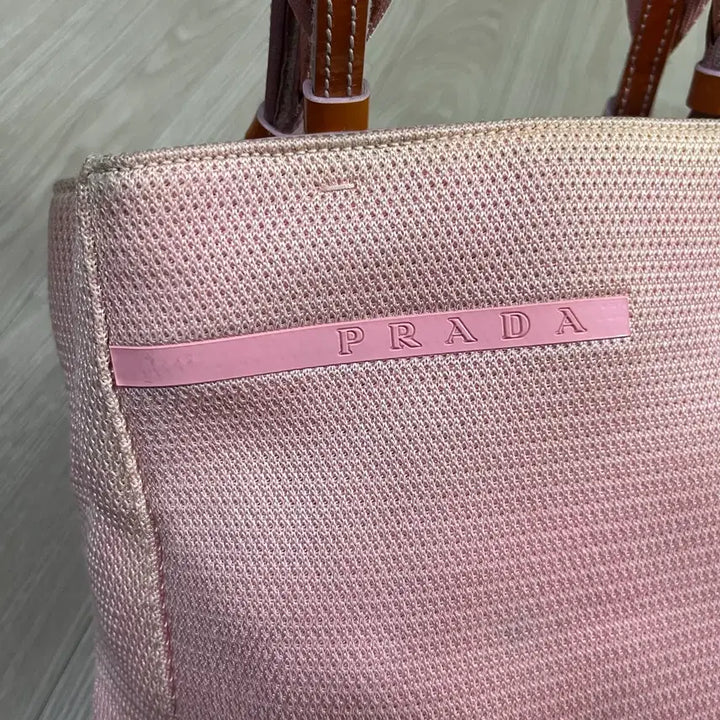 [BUNJANG] Prada Sport Pink Tote Bag (2000s) / 2000s 프라다스포츠 핑크 토트백