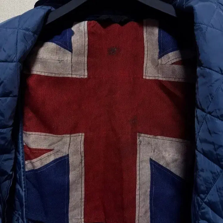 [BUNJANG] Barbour Augustine Quilted Jacket L Blue / 바버 어거스틴 퀼팅 자켓 L 블루 (105)