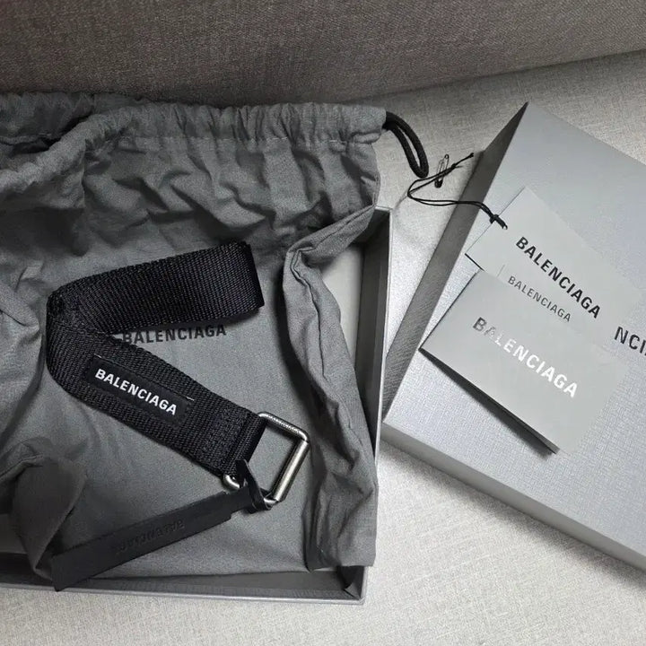 [BUNJANG] Balenciaga Army Fabric Belt - Black / 발렌시아가 아미 패브릭 벨트 블랙