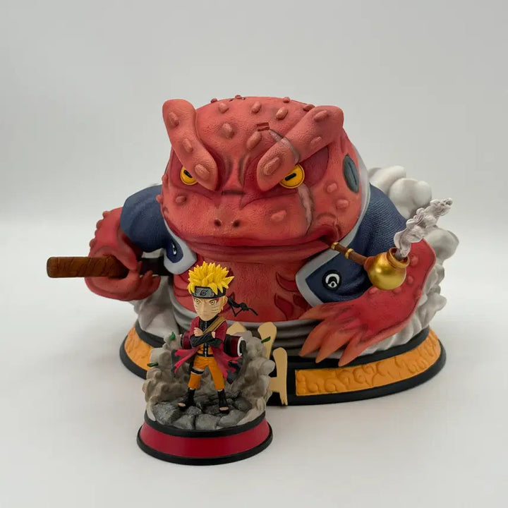 [BUNJANG] Naruto G5 Gamabunta &amp; Sage Mode Resin Figure (Sealed) / 나루토 G5 가마분타 &amp; 나루토 선인모드 레진 피규어 ( 미개봉 )