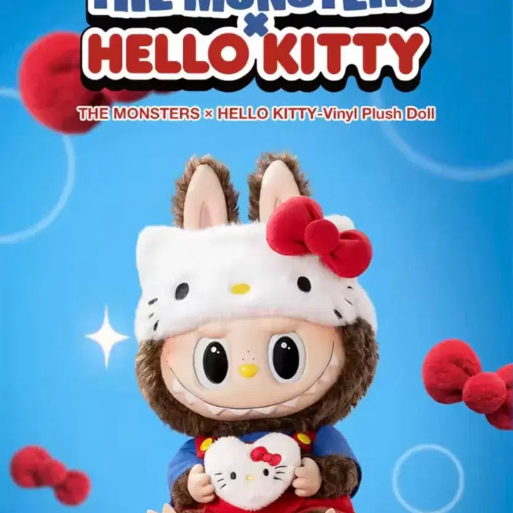 [BUNJANG] Pop Mart Monsters x Hello Kitty Plush / 팝마트 몬스터즈 x 헬로키티 인형