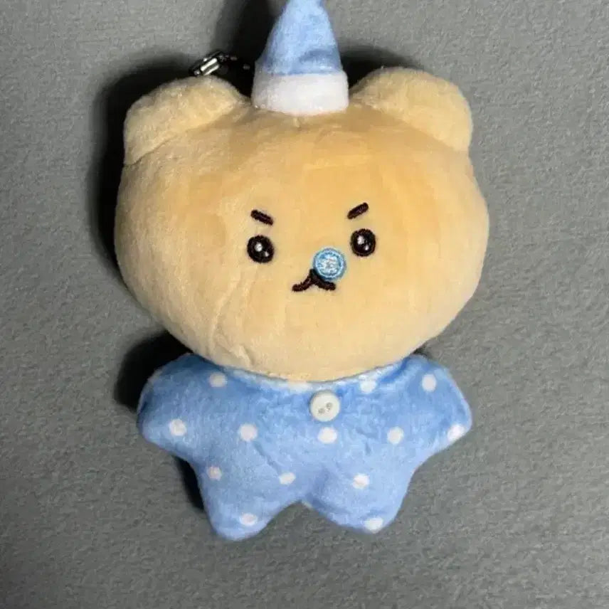 [BUNJANG] Manggeureojin Gom Mang Gom 10cm Plush Keychain / 망그러진곰 망곰 10cm 인형 키링