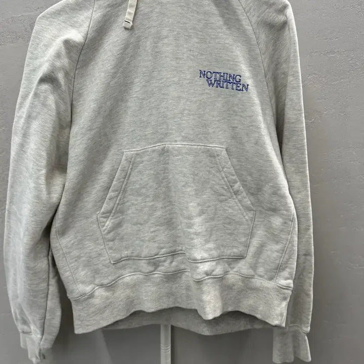 [BUNJANG] Nothing Written Gray Hoodie / Nothing Written 회색 후드티