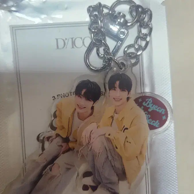[BUNJANG] Byeon Woo-seok Dicon B Type Photocard and Keyring Bundle Set / 변우석 디아이콘b타입 포토카드,키링일괄