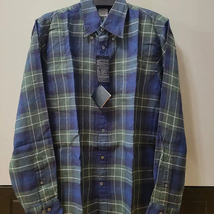 [BUNJANG] Brooks Brothers Linen Check Shirt / 브룩스브라더스 린넨 체크 셔츠 m