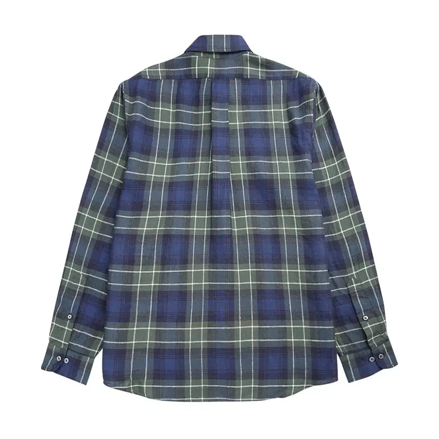 [BUNJANG] Brooks Brothers Linen Check Shirt / 브룩스브라더스 린넨 체크 셔츠 m