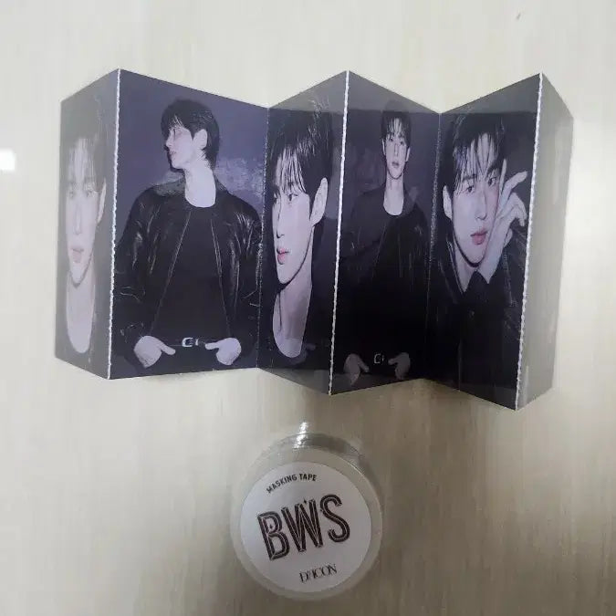 [BUNJANG] Byeon Woo Seok Dicon A Type Folding Photocard &amp; Masking Tape / 변우석 디아이콘A타입 폴딩포카,마스킹테이프