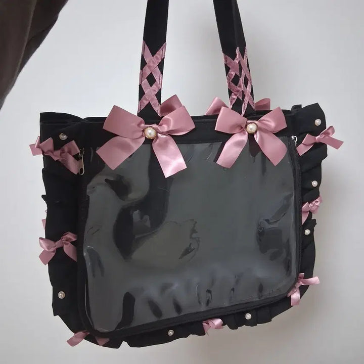 [BUNJANG] Jakamat Ita Bag A4 Rose Pink / 자카마트 이타백 a4 로즈핑크 블랙