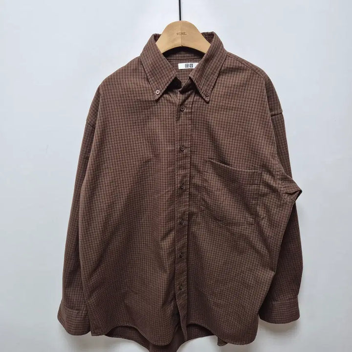 [BUNJANG] Uniqlo U Checked Shirt / (125) 유니클로 체크셔츠
