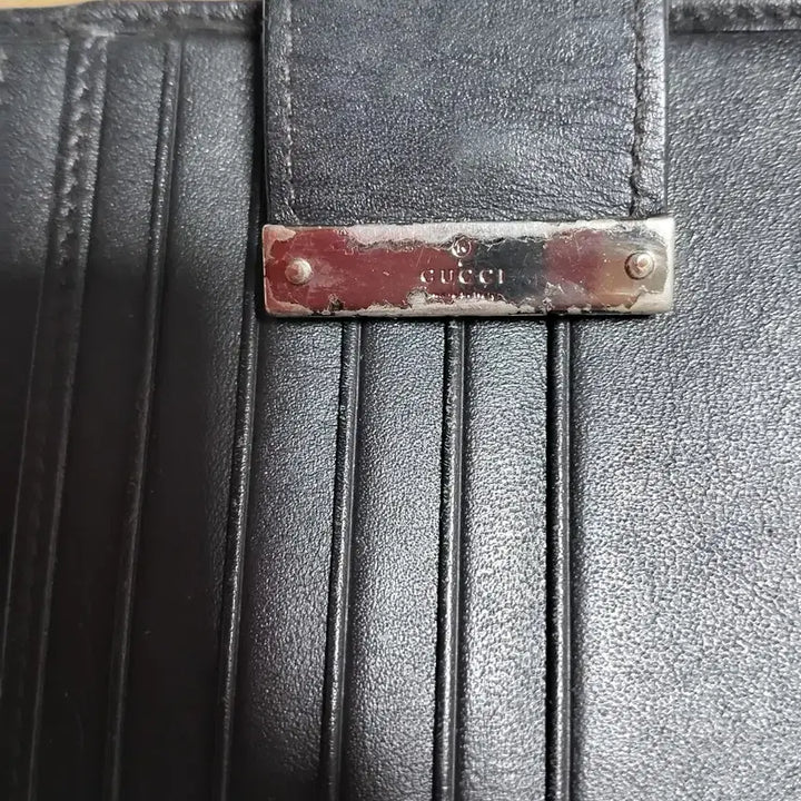 [BUNJANG] Gucci GG Logo Bifold Wallet Brown / 구찌 GG 로고 반지갑 브라운