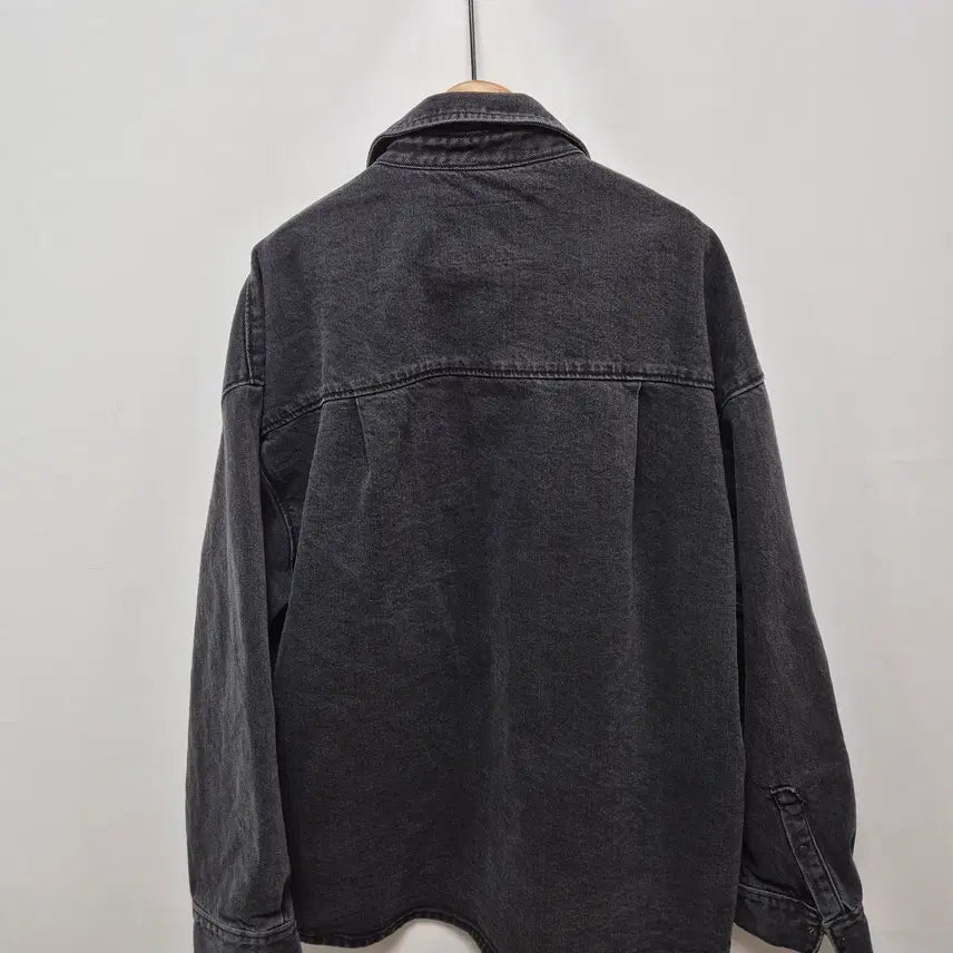 [BUNJANG] PLAK Black Denim Jacket - Size M / (195) 플랙 흑청 데님자켓
