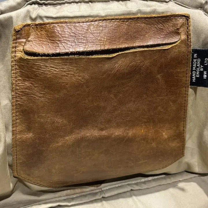 [BUNJANG] Jas M.B. Vintage Leather Bowling Bag / Jas M.B 빈티지가공 레더 볼링백 포터 장인 가죽 추천