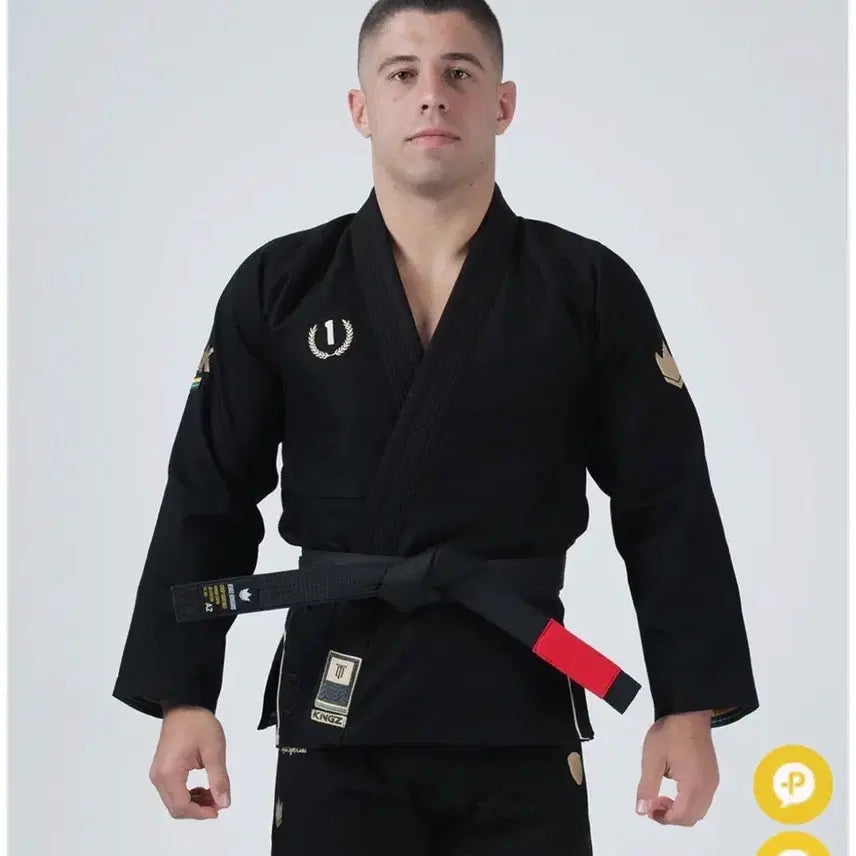 [BUNJANG] Kingz Limited Edition Player One Jiu-Jitsu Gi A2H Black / [새상품]킹즈 한정판 플레이어원 주짓수 도복 a2h