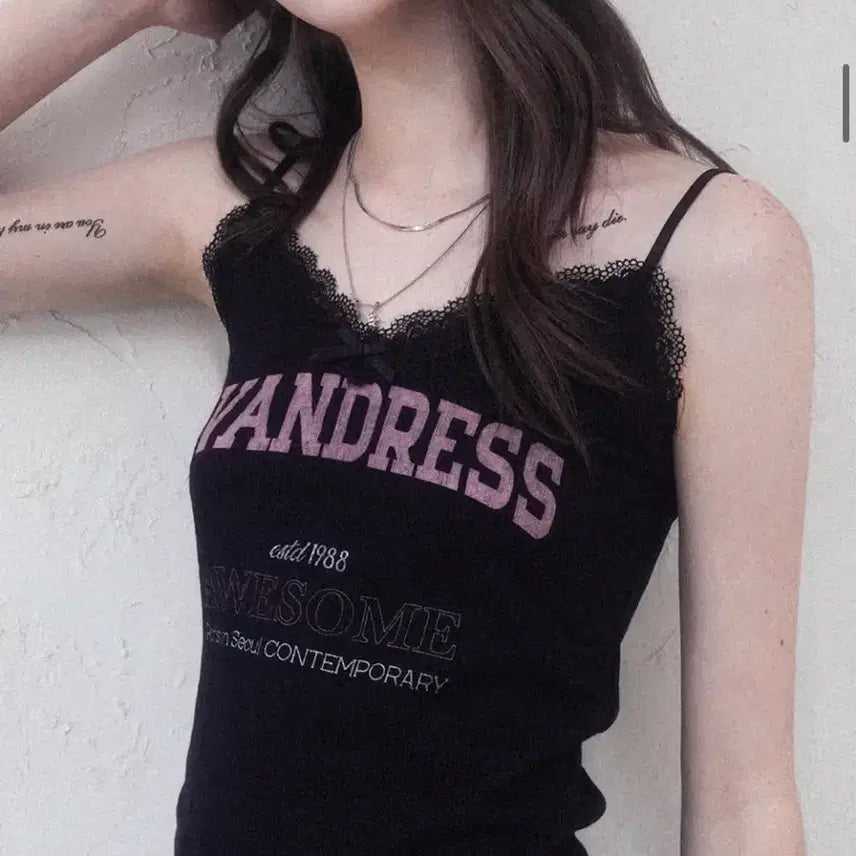 [BUNJANG] Urban Dress Lace Sleeveless Dress / 어반드레스 Lace Sleeveless