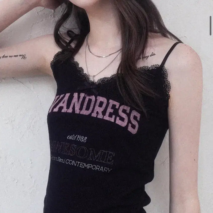 [BUNJANG] Urban Dress Lace Sleeveless Dress / 어반드레스 Lace Sleeveless