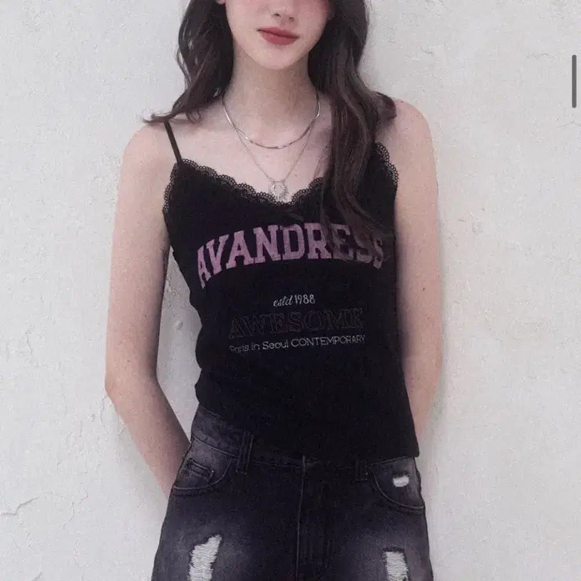 [BUNJANG] Urban Dress Lace Sleeveless Dress / 어반드레스 Lace Sleeveless