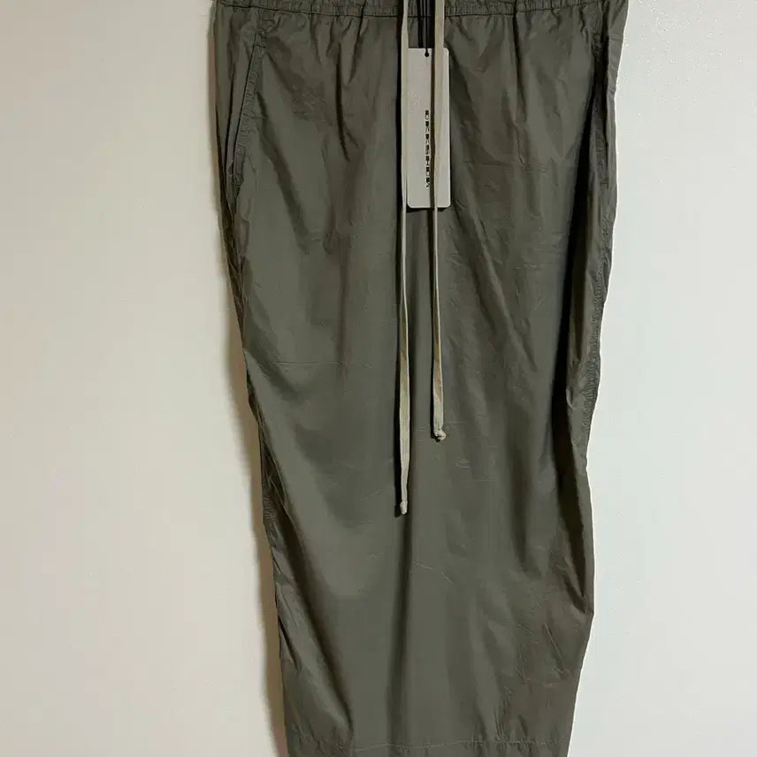 [BUNJANG] Rick Owens Long Skirt - Khaki / 릭오웬스 스커트(새상품,XS사이즈) 카키