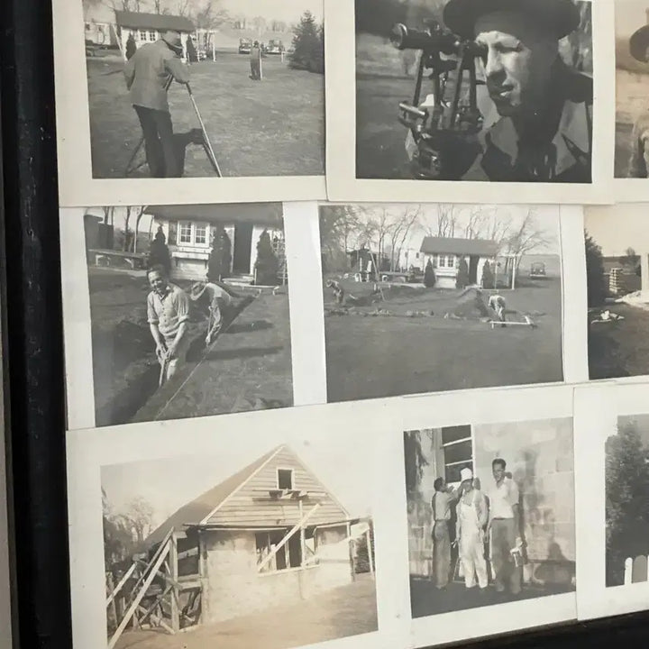 [BUNJANG] Vintage Black and White Photo Black Frame / 빈티지 흑백 사진 블랙 프레임 액자