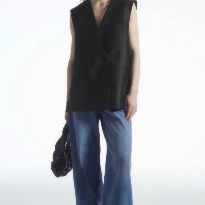 [BUNJANG] Cos TIDE Jeans Wide Jeans Mid Blue Pants / Cos 코스 바지 팬츠 TIDE 진 와이드 타이드 진 청바지 미드블루