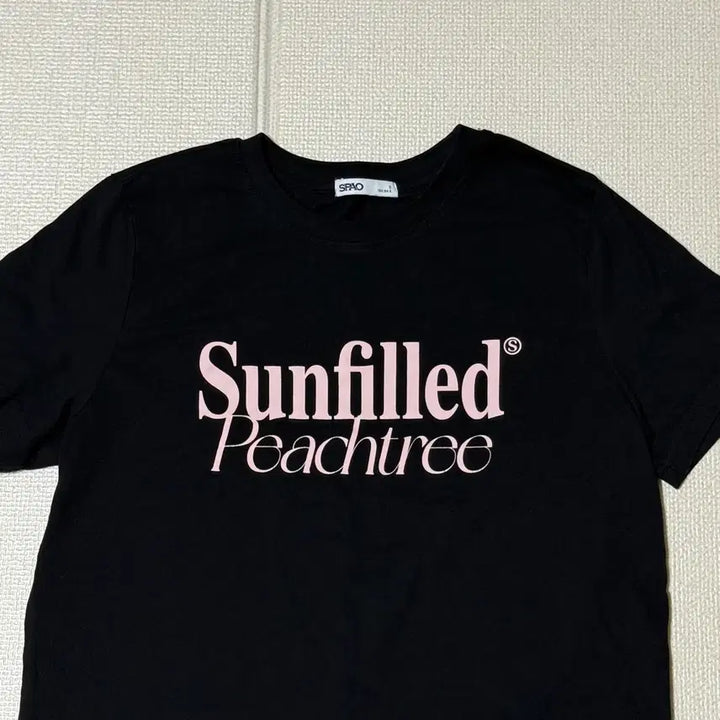 [BUNJANG] Spao Short Sleeve T-shirt (Black, S) / 스파오 반팔티, 블랙, S