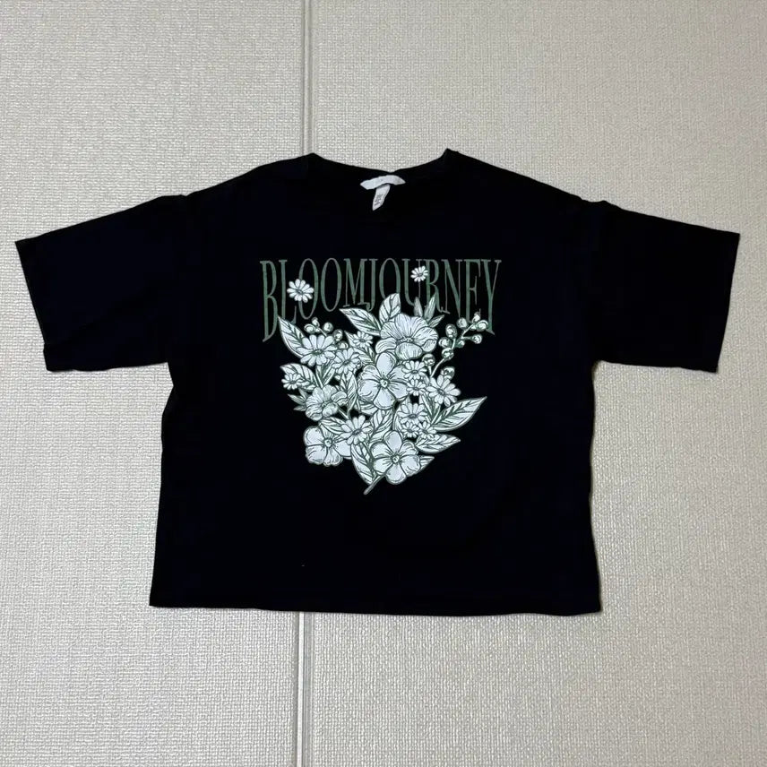 [BUNJANG] H&amp;M Black Short Sleeve T-Shirt XS / h&amp;m 반팔티, 블랙, XS