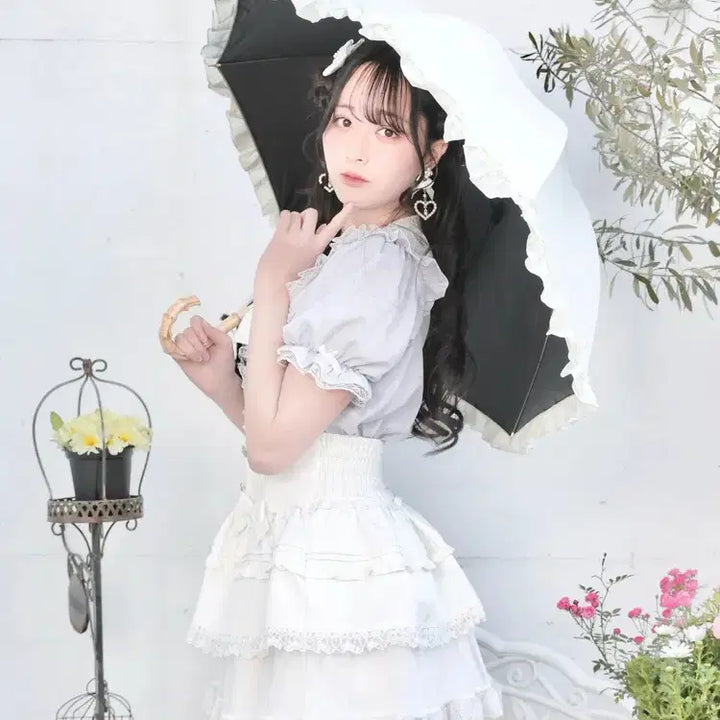 [BUNJANG] NOEMIE Frill Parasol / 노에미 NOEMIE 프릴 양산