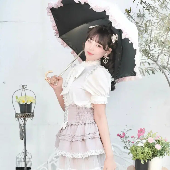 [BUNJANG] NOEMIE Frill Parasol / 노에미 NOEMIE 프릴 양산