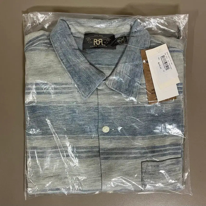 [SOLD OUT] RRL 인디고 캠프 셔츠