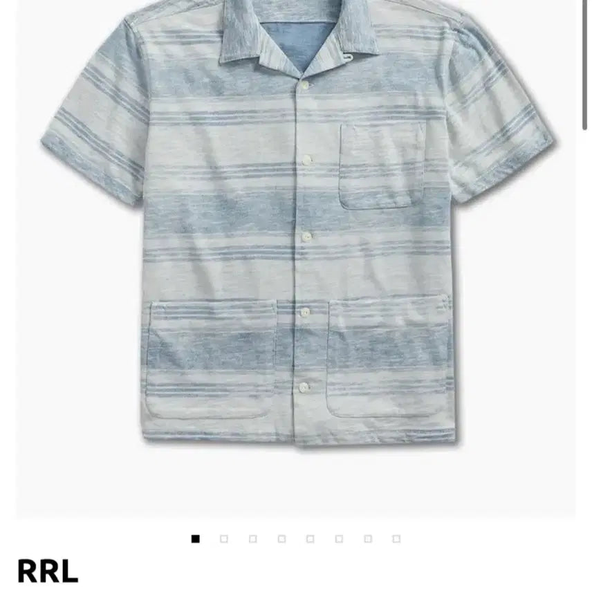 [SOLD OUT] RRL 인디고 캠프 셔츠