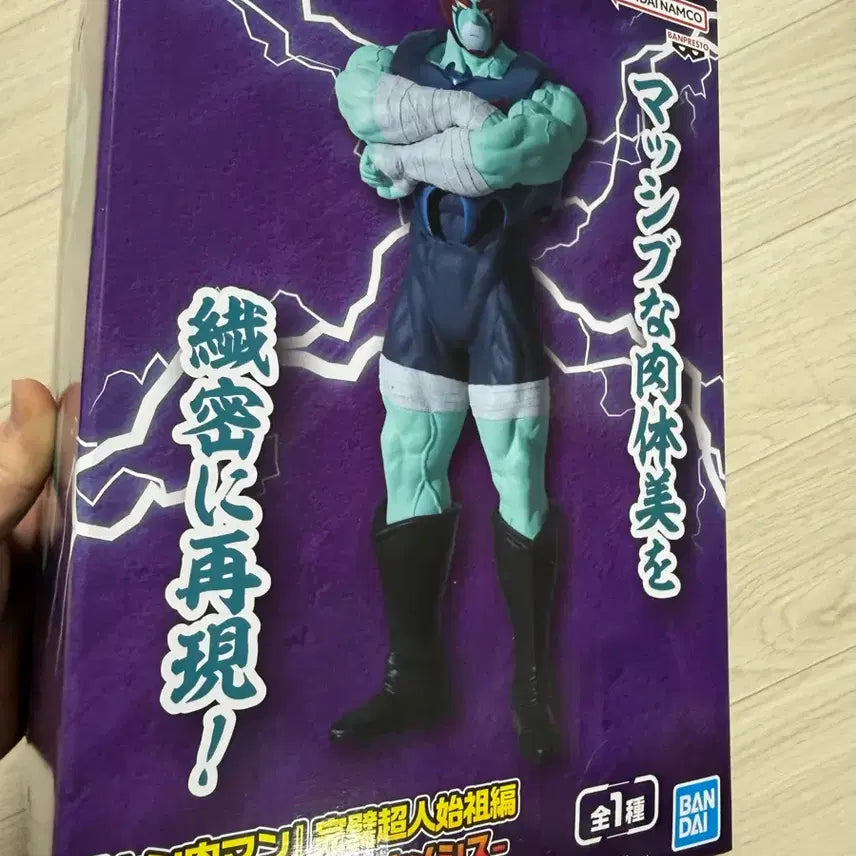 [BUNJANG] Bandai Kinnikuman Real Vindicator Nemesis Figure / 반다이 근육맨 리얼 와인 더미 네메시스 피규어 미개봉 새상품