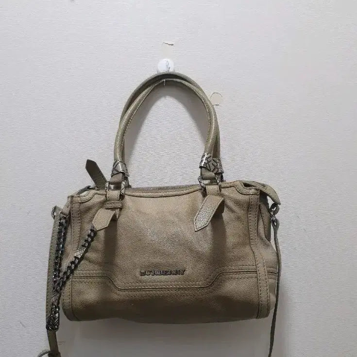[BUNJANG] Burberry Tote &amp; Shoulder Bag / 버버리 토트백 겸 숄더백 가방