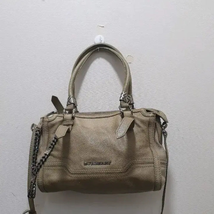 [BUNJANG] Burberry Tote &amp; Shoulder Bag / 버버리 토트백 겸 숄더백 가방