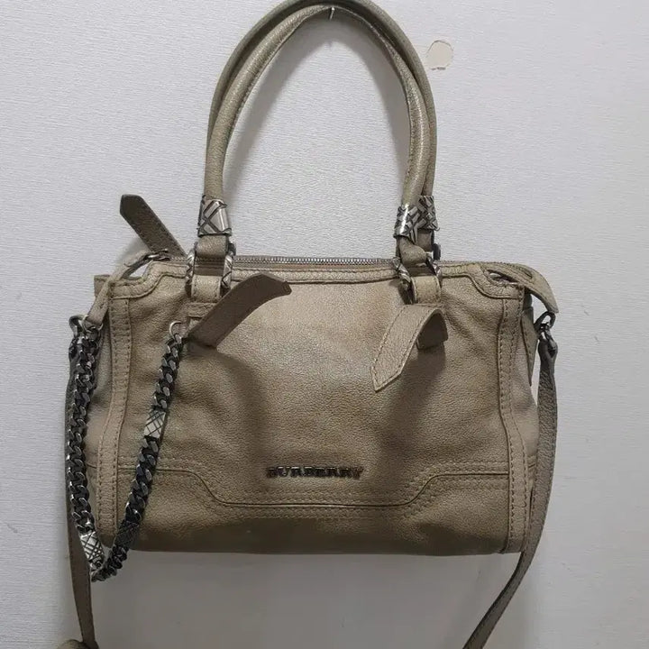 [BUNJANG] Burberry Tote &amp; Shoulder Bag / 버버리 토트백 겸 숄더백 가방