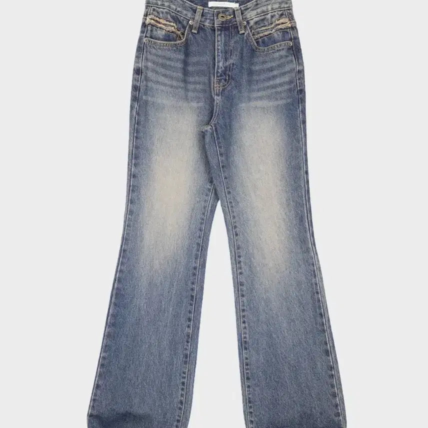[BUNJANG] InstantFunk Vintage Washed Bootcut Denim Jeans / 인스턴트펑크 빈티지 워싱 부츠컷 청바지 데님팬츠