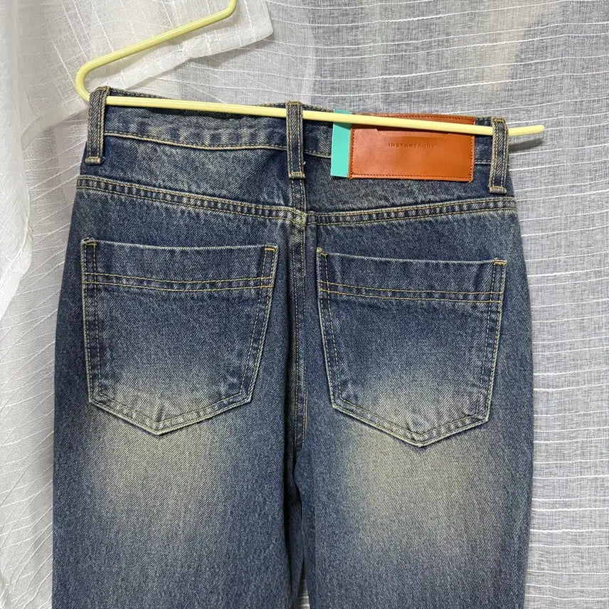 [BUNJANG] InstantFunk Vintage Washed Bootcut Denim Jeans / 인스턴트펑크 빈티지 워싱 부츠컷 청바지 데님팬츠