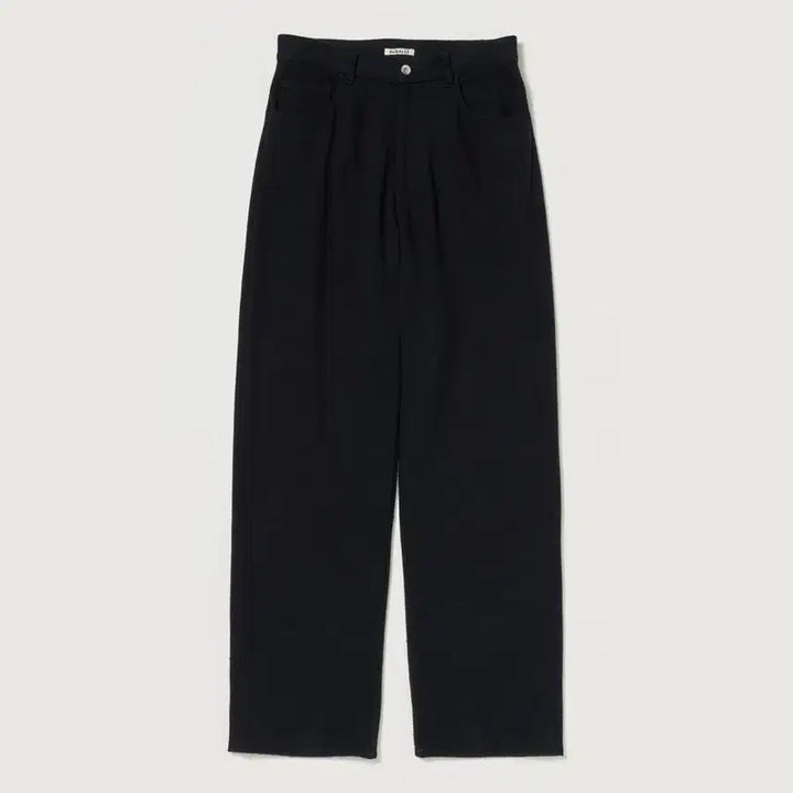 [BUNJANG] AURALEE Silk Nep Denim 5P Wide Pants / 오라리 실크넵 데님 5p 와이드 팬츠