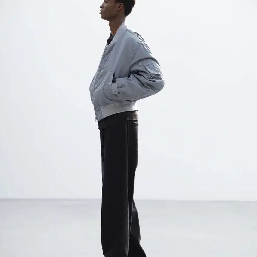 [BUNJANG] AURALEE Silk Nep Denim 5P Wide Pants / 오라리 실크넵 데님 5p 와이드 팬츠