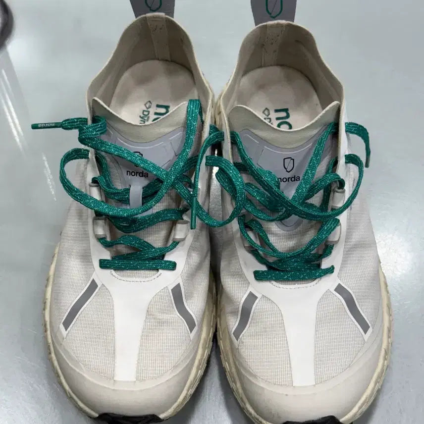 [BUNJANG] Norda 001 White Forest Sneakers / [280] norda 001 화이트 포레스트