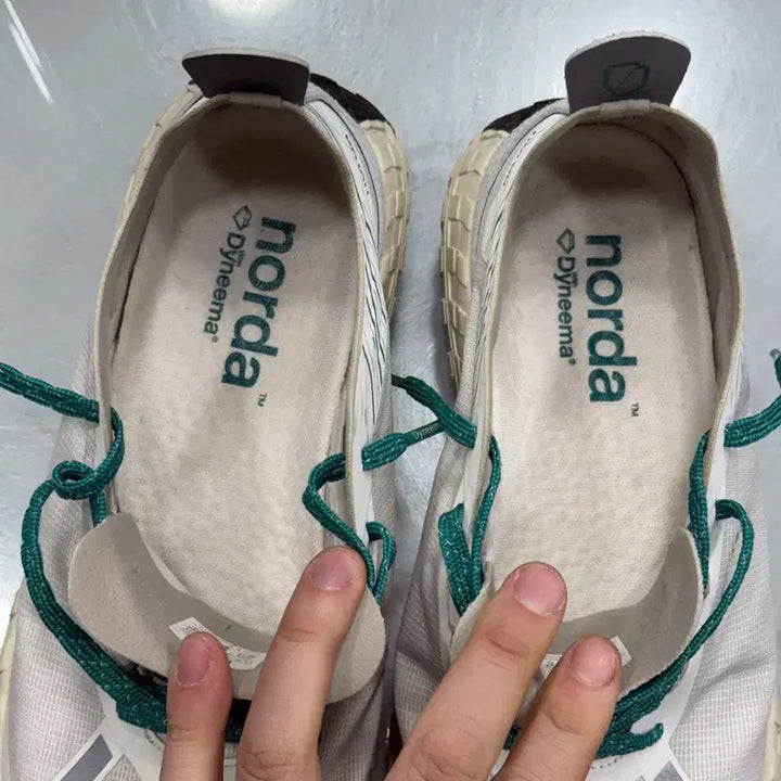 [BUNJANG] Norda 001 White Forest Sneakers / [280] norda 001 화이트 포레스트