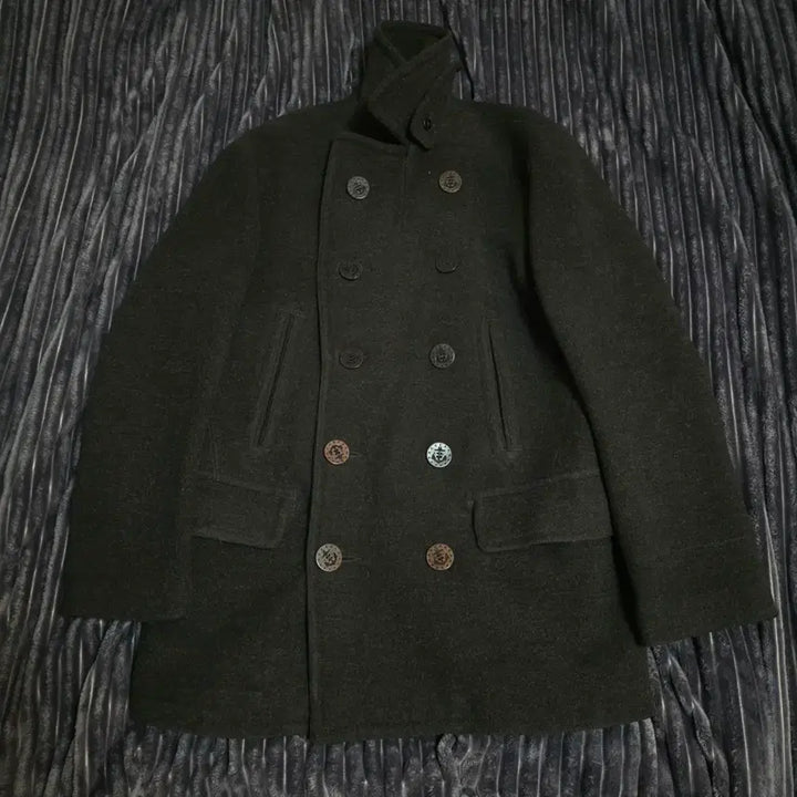 [BUNJANG] Polo Academy Wool Peacoat Black L / 폴로 울100 아카데미 피코트 블랙 L(105)