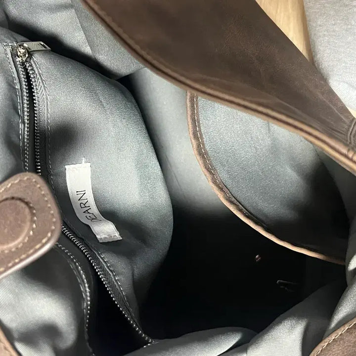 [BUNJANG] Suede Shoulder Bag / 스웨이드 가죽 숄더백