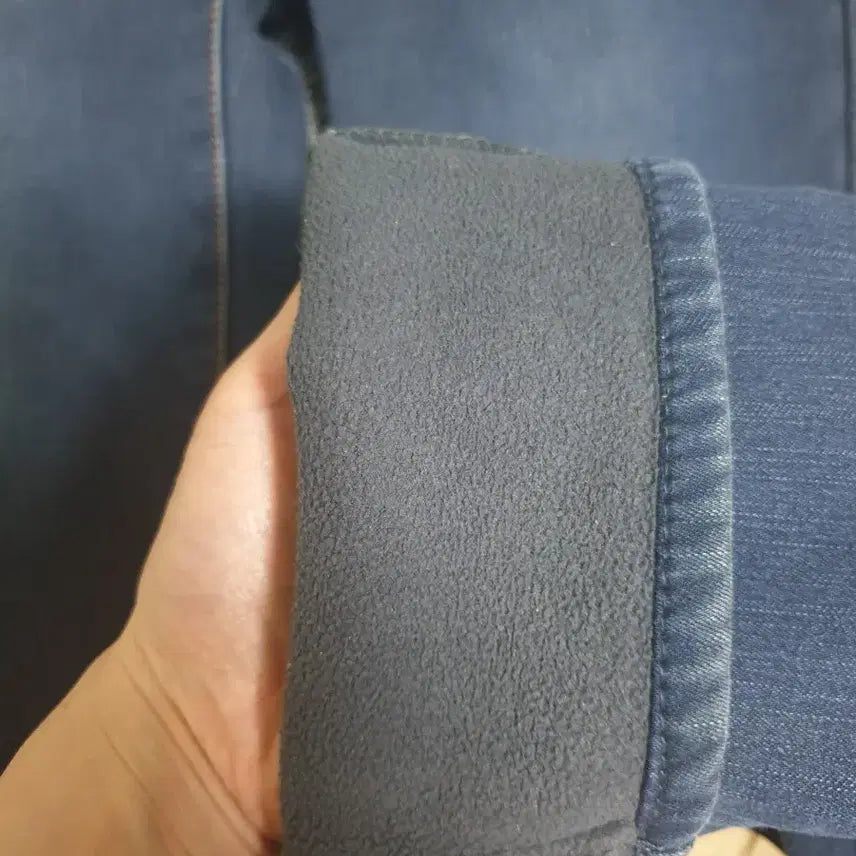[BUNJANG] Bang Bang Fleece Lined Jeans / 뱅뱅 기모 청바지