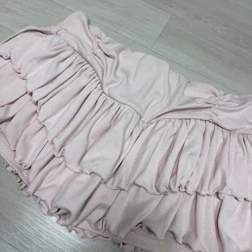 [BUNJANG] 3 Times Cinnamon Skirt Pink S / 쓰리타임즈 시나몬 스커트 핑크 S