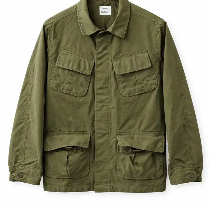 [BUNJANG] US Military OG-107 Jungle Jacket Ripstop M-R / 미군 베트남전 OG-107 정글자켓 립스탑 M-R