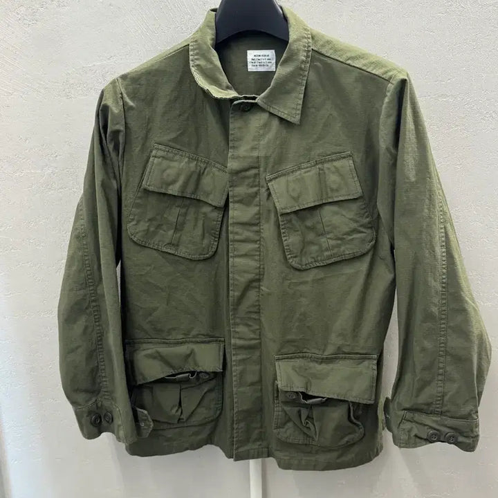 [BUNJANG] US Military OG-107 Jungle Jacket Ripstop M-R / 미군 베트남전 OG-107 정글자켓 립스탑 M-R