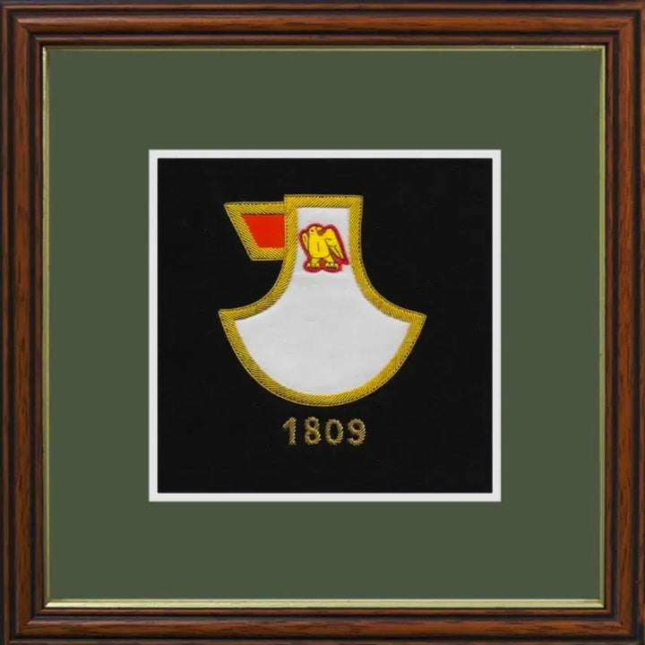 [BUNJANG] Royal Artillery Battle Axe Company Commemorative Plaque and Unit Coin / 로열 아틸러리 배틀액스 부대 기념품 명패와 부대코인