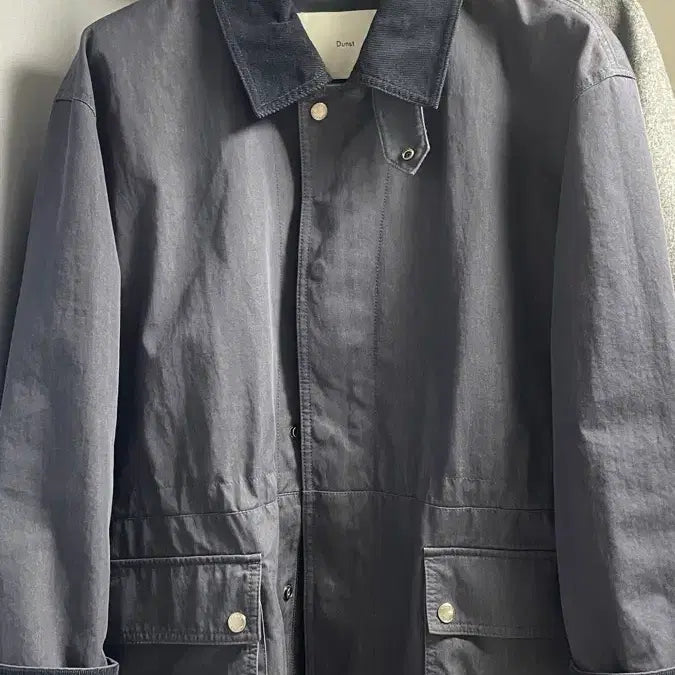 [BUNJANG] Dunst Cotton Chore Jacket Navy M / 26ss 던스트 공용 코튼 초어 자켓 네이비M