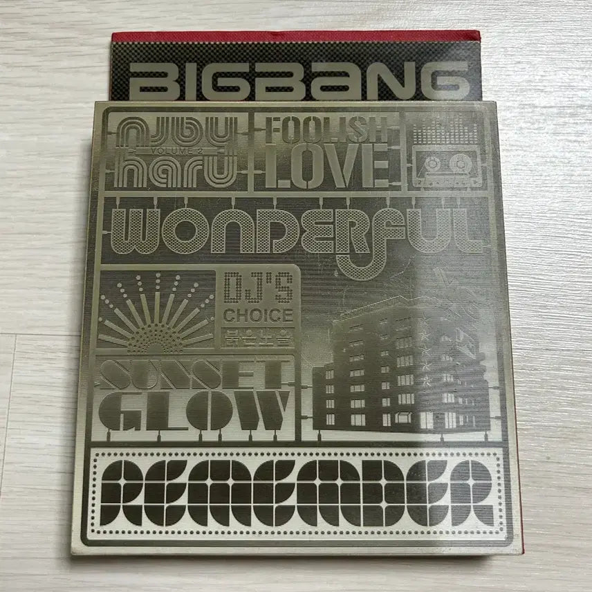 [BUNJANG] BIGBANG Remember Album / 빅뱅 2집 붉은노을 리멤버 앨범